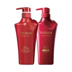 Bộ dầu gội và dầu xả siêu cấp ẩm Shiseido Tsubaki Extra Moist 500ml